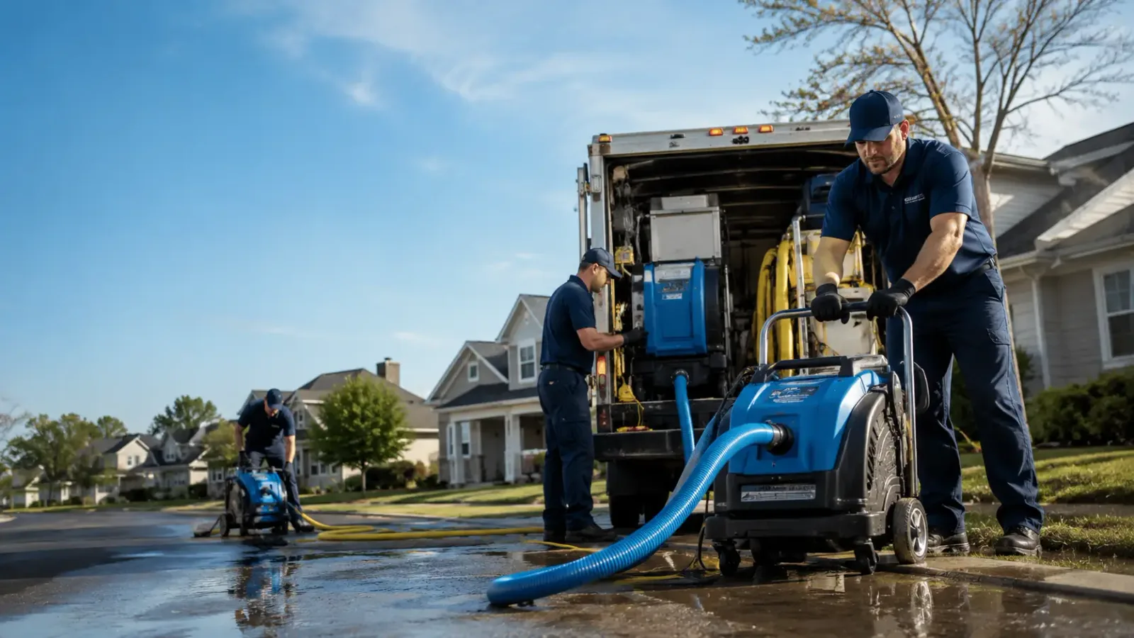 Flood Damage Cleanup in Hannastown, PA